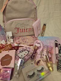 Image 2 of Juicy Couture Dreamy Juicy Backpack Makeup Bundle Featuring Hello Kitty 