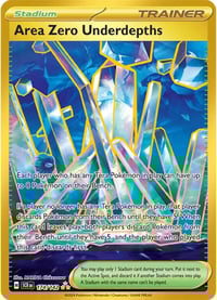 Area Zero Underdepths - 174/142 - SV07: Stellar Crown- Near Mint