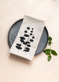 Image 1 of Napkins - Tang - Black - Set of Two