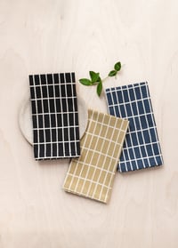 Image 2 of Napkins - Karlis - Indigo - Set of Two