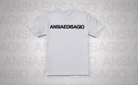 ANSIA E DISAGIO WHITE / BLACK T-SHIRT [LIMITED]