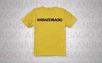 ANSIA E DISAGIO YELLOW / BLACK T- SHIRT [LIMITED]
