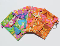 Image 1 of Handmade Patchwork Tassel Pouch Purse