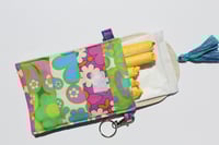 Image 3 of Handmade Patchwork Tassel Pouch Purse