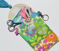 Image 4 of Handmade Patchwork Tassel Pouch Purse