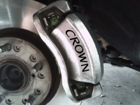 Image 1 of JZS171 Toyota Crown Athlete V - Brake Caliper Decal Set