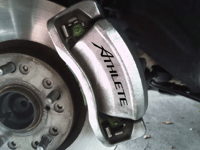 Image 2 of JZS171 Toyota Crown Athlete V - Brake Caliper Decal Set