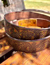 Image 1 of Original Tom Fugle Hunter Leather Belt 