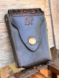 Image 2 of Original Tom Fugle Mack Small Leather Stash Pouch