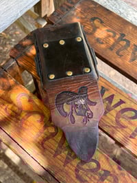 Image 2 of Original Tom Fugle Elk Small Leather Stash Pouch