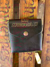 Image 2 of Original Tom Fugle Kawasaki Leather Stash Pouch