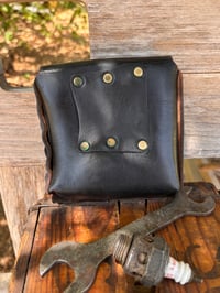 Image 7 of Original Tom Fugle Kawasaki Leather Stash Pouch