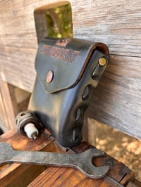 Image 3 of Original Tom Fugle Kawasaki Leather Stash Pouch