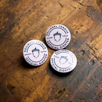 3-Pack of Pinko Squirrel Census Buttons