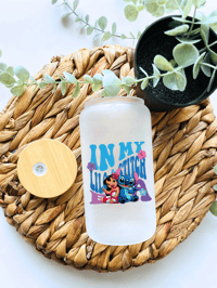 Image 3 of In My Lilo And Stitch Era Glass Can Frosted Mug