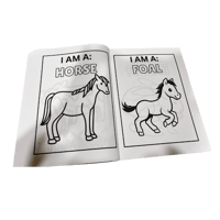 Image 3 of Animal & Their Offspring Coloring Book