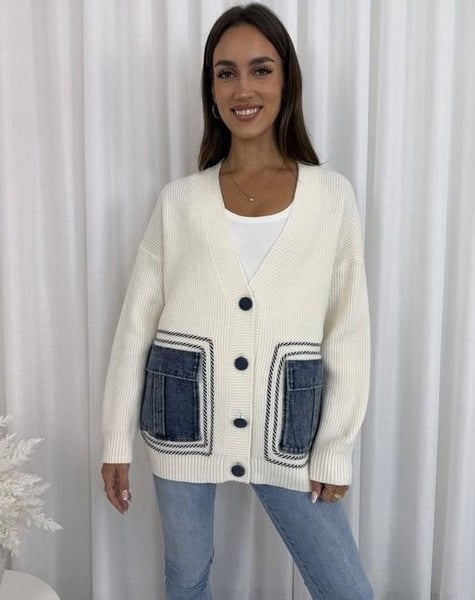 Image of Demin Pocket Cardi