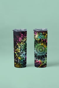 Image 4 of Vibrant Sunflower Splash T20pz Thermal Tumbler