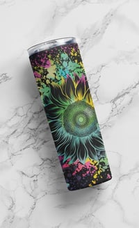 Image 5 of Vibrant Sunflower Splash T20pz Thermal Tumbler
