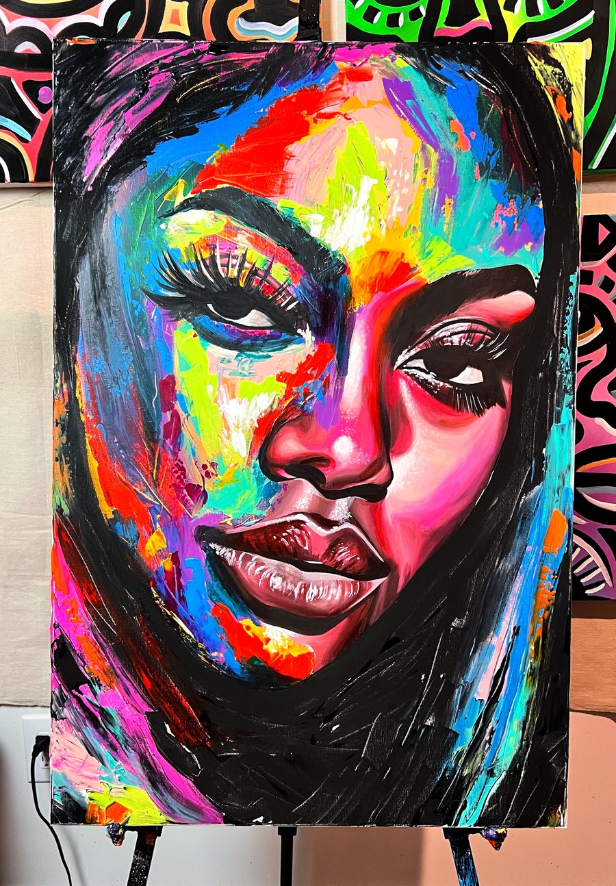 Image of Gaze - ORIGINAL PAINTING