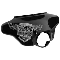 Image 3 of Regans Matte Black Fairing Eagle and Saddlebag Eagle Graphics