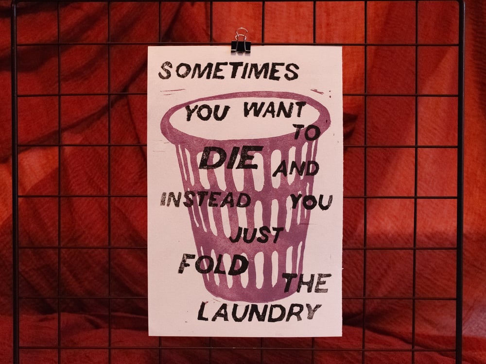 Image of JUST FOLD THE LAUNDRY