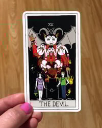 THE DEVIL TAROT STICKER
