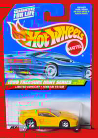 Image 2 of 1999 Hot Wheels Treasure Hunt TH Ferrari F512M  – Diecast Car NIP