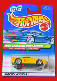 Image 3 of 1999 Hot Wheels Treasure Hunt TH Ferrari F512M  – Diecast Car NIP