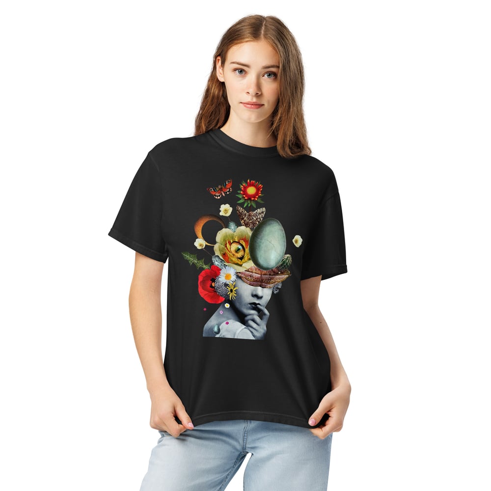 Image of The Personification of EGGcelllence - Unisex Garment-dyed Heavyweight T-shirt