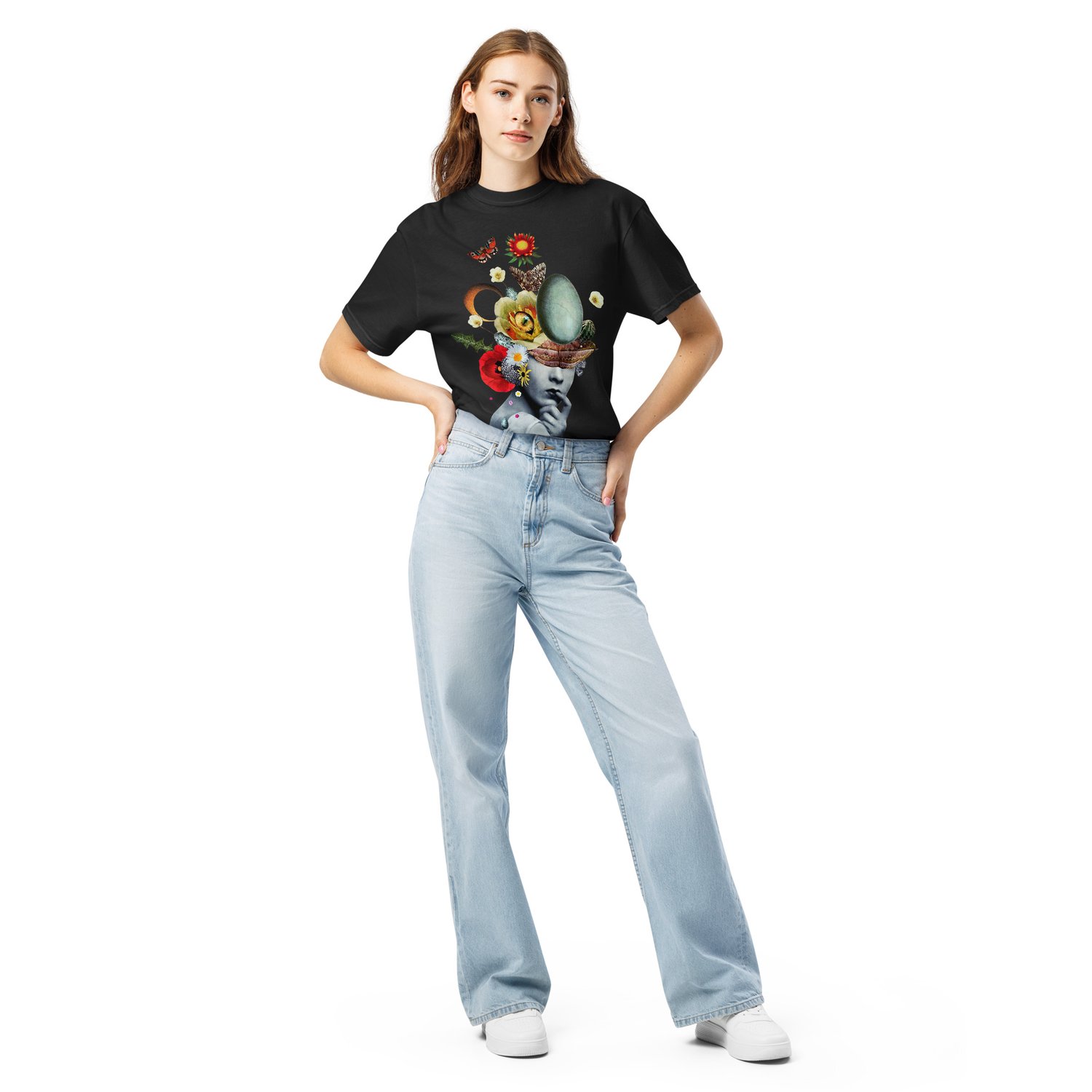 Image of The Personification of EGGcelllence - Unisex Garment-dyed Heavyweight T-shirt