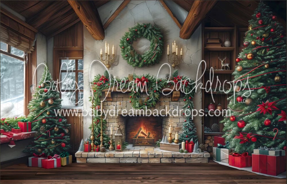 Image of Santa's Cabin- DEPOSIT ONLY