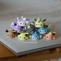 Image 1 of Eeveelution Desk Friends (made-to-order)