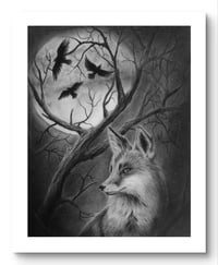 Giclee print “Lunar fox” 2022