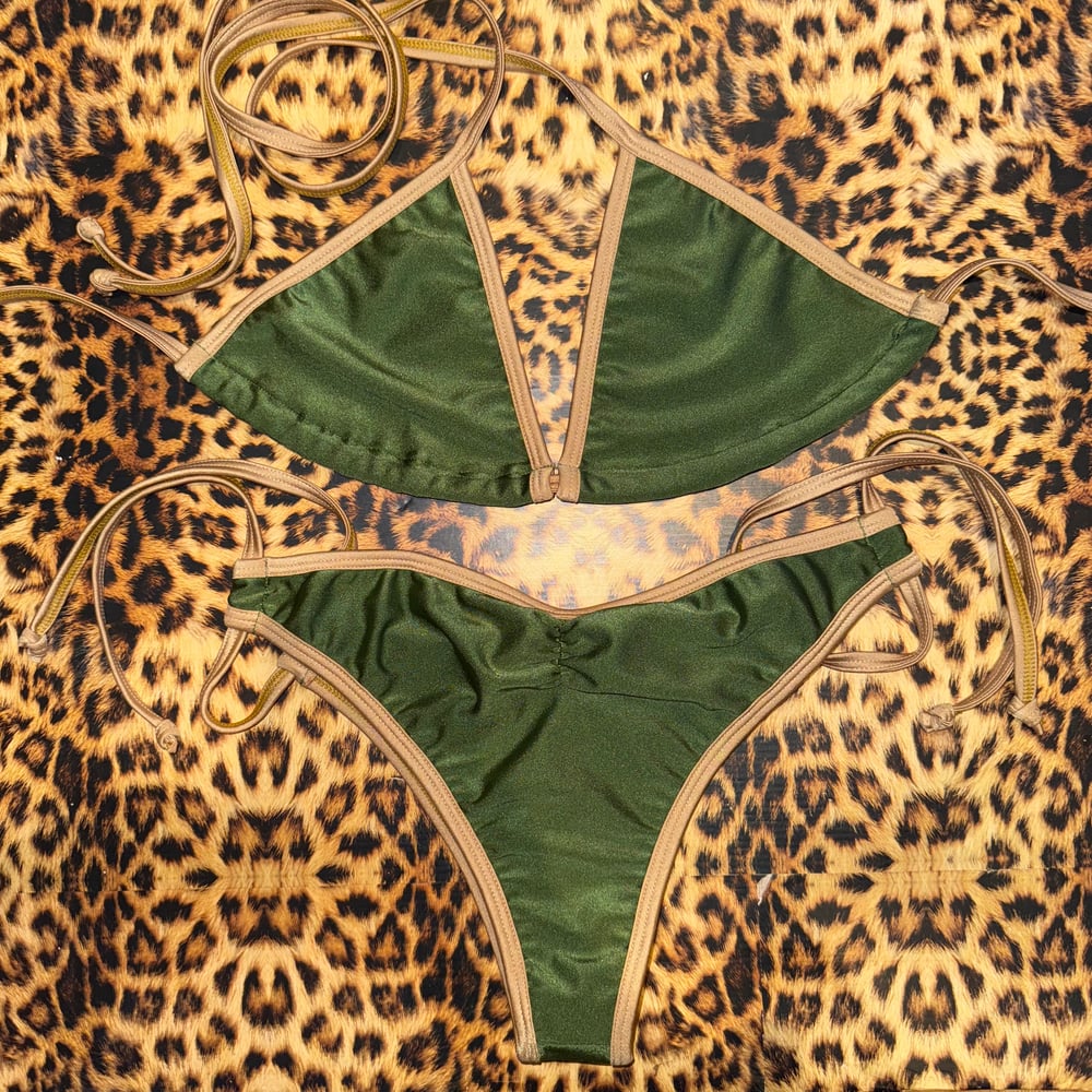 ଘ(੭*ˊᵕˋ)੭* ੈ♡‧ tie-side bella bottoms and regular cup [S & M available]