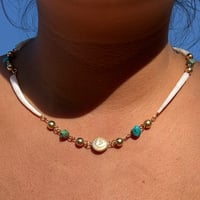 Image 1 of eggshill necklace
