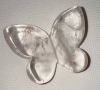 Image 3 of CLEAR QUARTZ BUTTERFLY