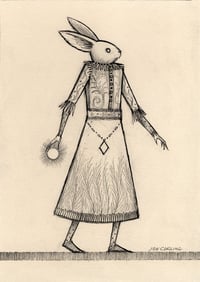 'Rabbit' Original Drawing