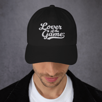 Image 1 of LOTG Script Dad Hat - Black