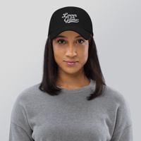 Image 4 of LOTG Script Dad Hat - Black