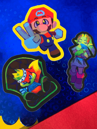 Image 1 of N64 Stickers