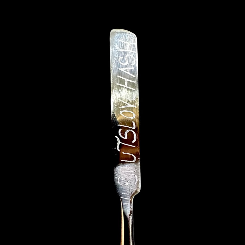 Image of 1/1 SLUTSLOVEHASH x @IANMICHAELGLASS Trippy Brunette Dou Illuminati UV Tool