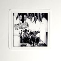Image 1 of Gangrene Discharge Carvin' Em Up Matte Vinyl Sticker