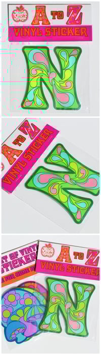 Image 4 of Vinyl Alphabet Monogram Stickers - Choose Your Letters!