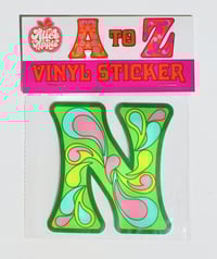 Image 1 of Vinyl Alphabet Monogram Stickers - Choose Your Letters!
