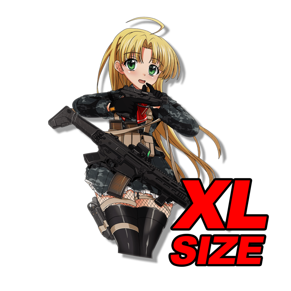 Image of Tactical Asia XL Sticker