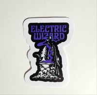 Image 1 of Electric Wizard Pile Of Skulls Matte Vinyl Sticker 