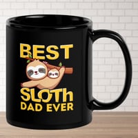 Image 2 of Best Sloth Dad Ever Father Day Coffee Cup
