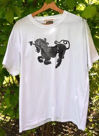 Heartache Unicorn T-Shirt in White XL