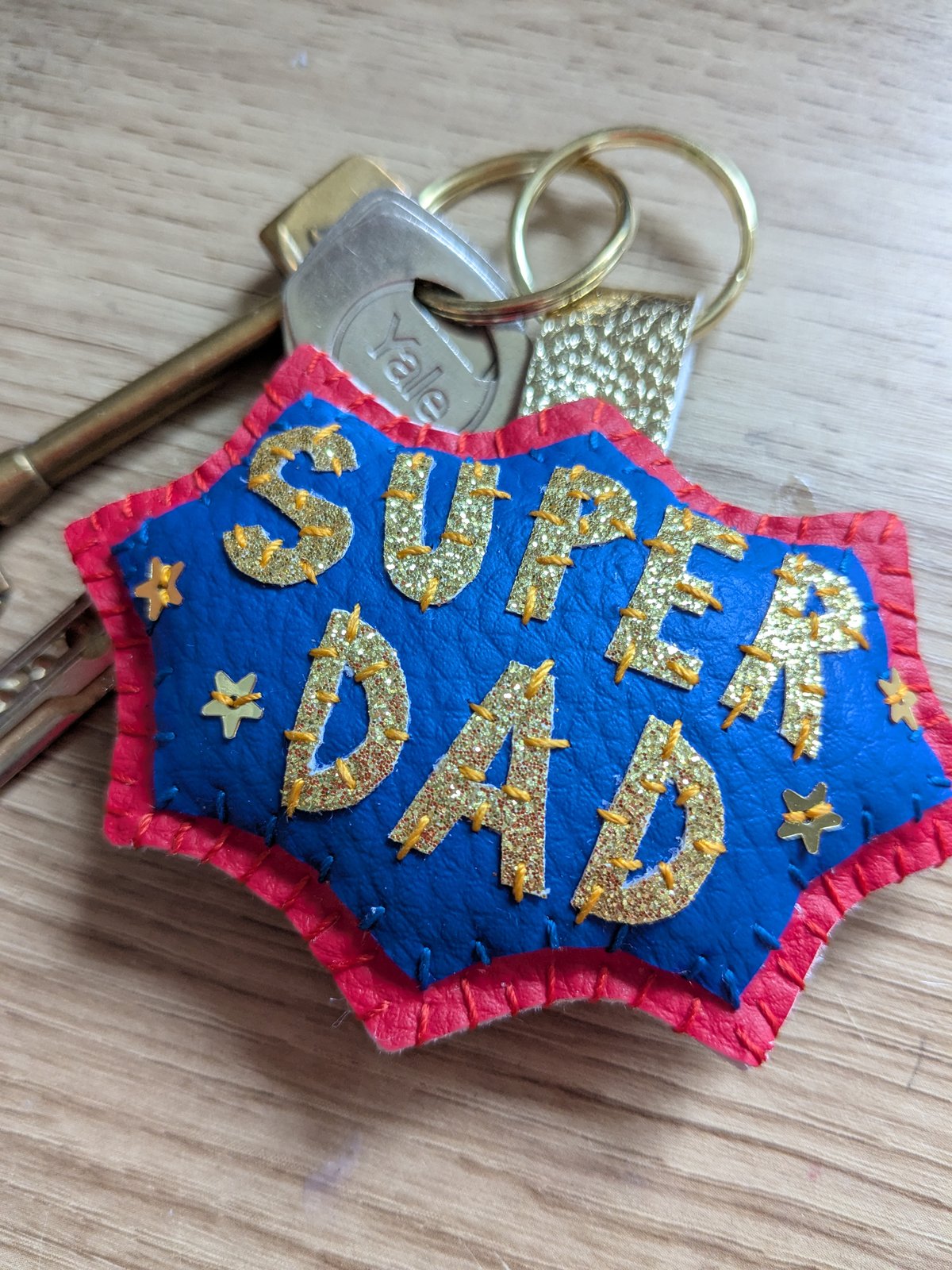 Image of Super Dad Keyring